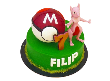 Dětský dort Pokémon - Mewtwo