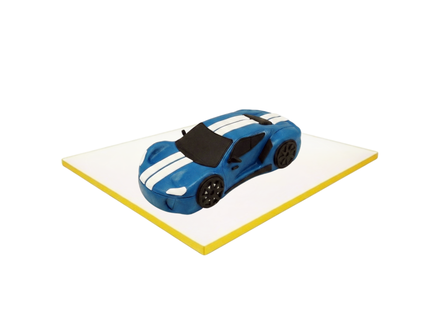Modelovaný dort auto Ford GT