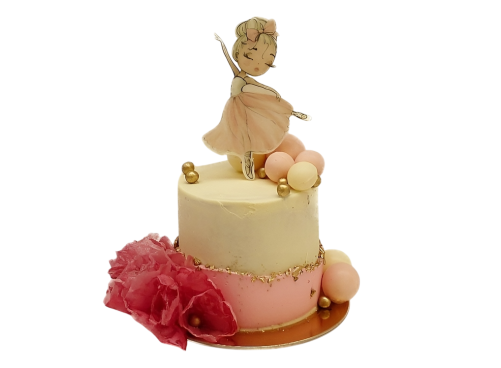 Tématický dort Baletka