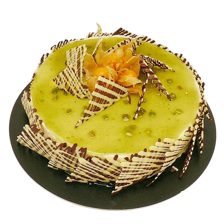 Limetkový dort s čokoládou