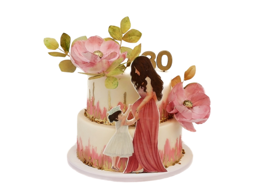 Tématický dort Mateřství