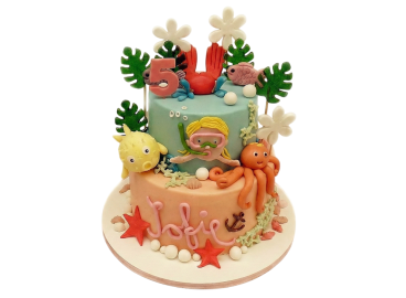 Dětský dort Moře
