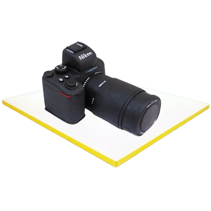Modelovaný dort fotoaparát