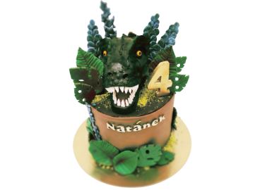Dětský dort dinosaurus T-Rex