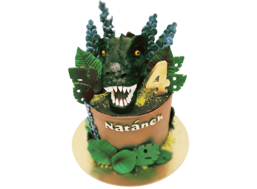 Dětský dort dinosaurus T-Rex