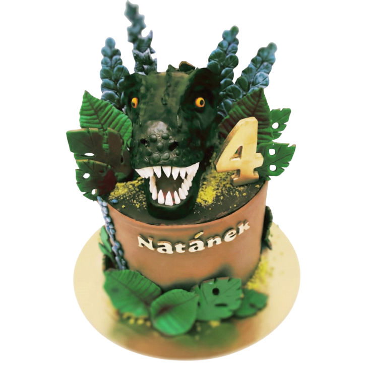 Dětský dort dinosaurus T-Rex