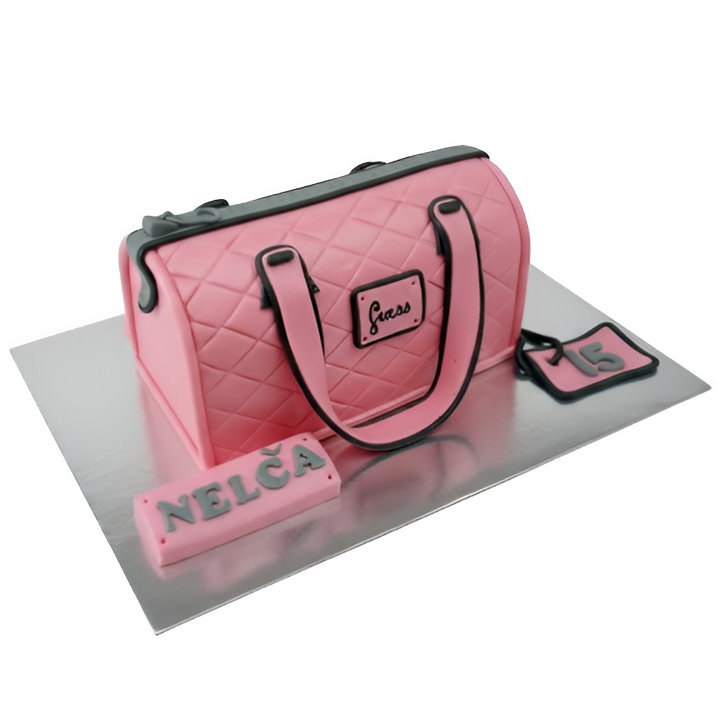 Modelovaný dort kabelka Guess