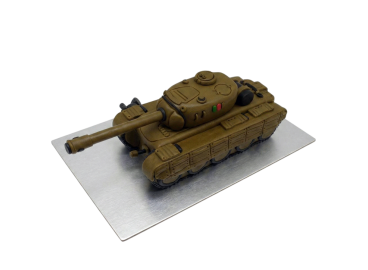 Modelovaný dort World of Tanks