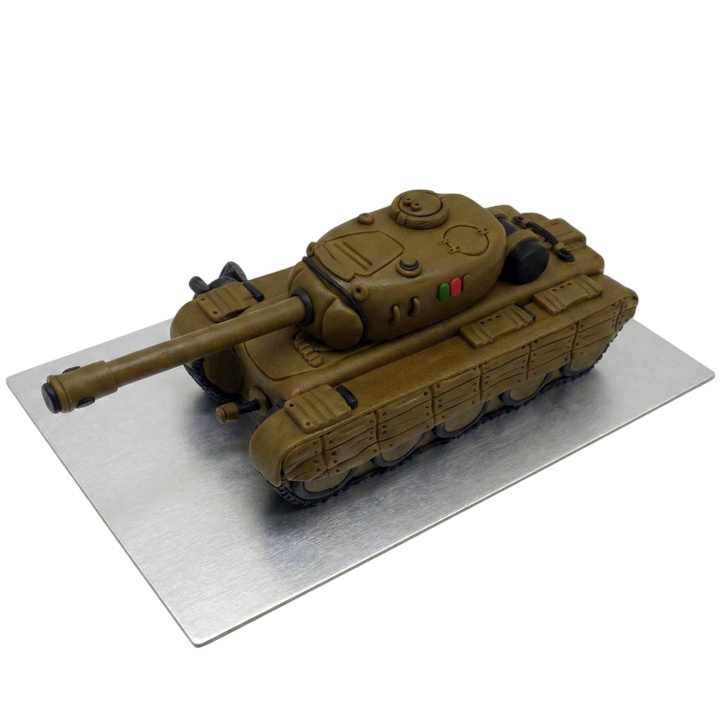 Modelovaný dort World of Tanks