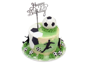 Tématický dort fotbal