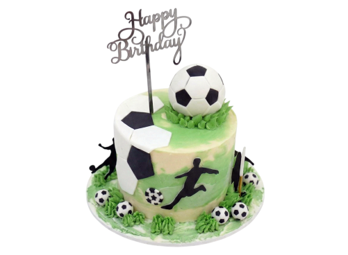 Tématický dort fotbal