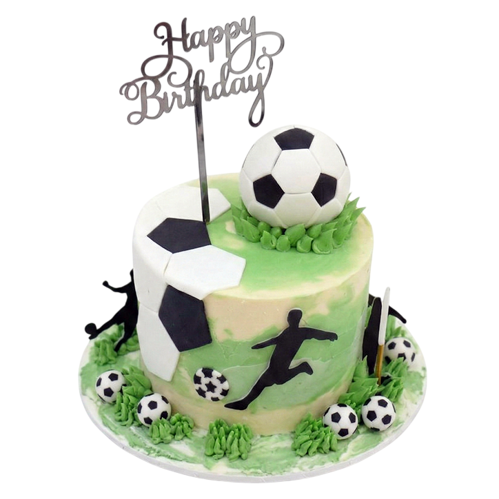 Tématický dort fotbal