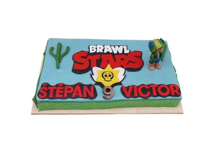 Dětský dort Brawl Stars