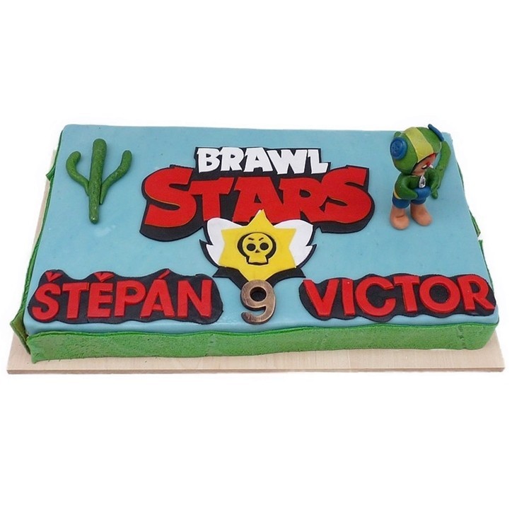 Dětský dort Brawl Stars