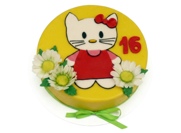 Dětský dort Hello Kitty