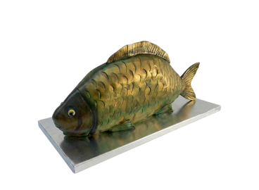 Modelovaný dort kapr