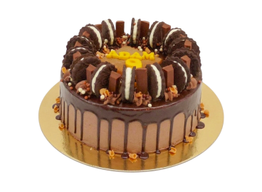 Čokoládový dort s Oreo a KitKat