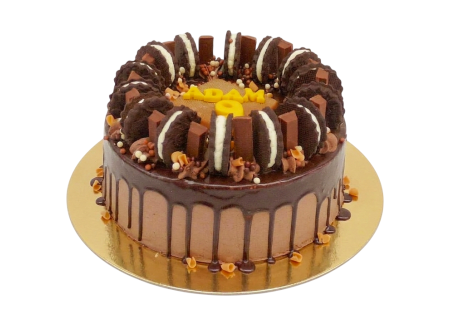 Čokoládový dort s Oreo a KitKat