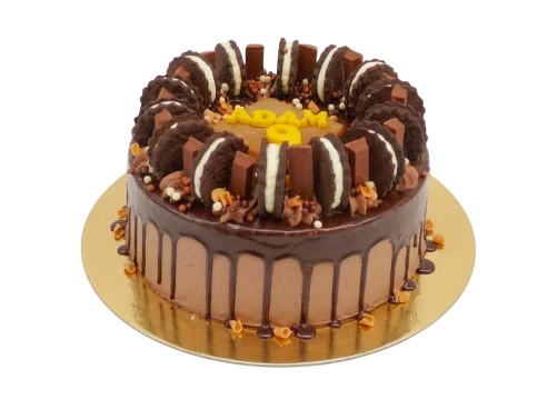 Čokoládový dort s Oreo a KitKat