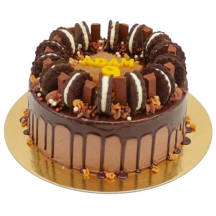 Čokoládový dort s Oreo a KitKat