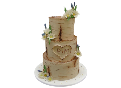 Svatební dort bříza - větší