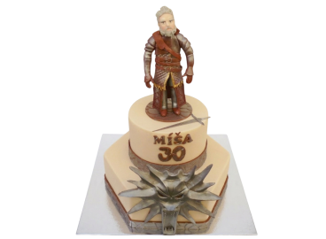 Tématický dort Zaklínač