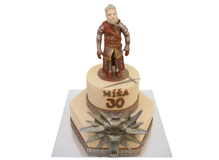 Tématický dort Zaklínač