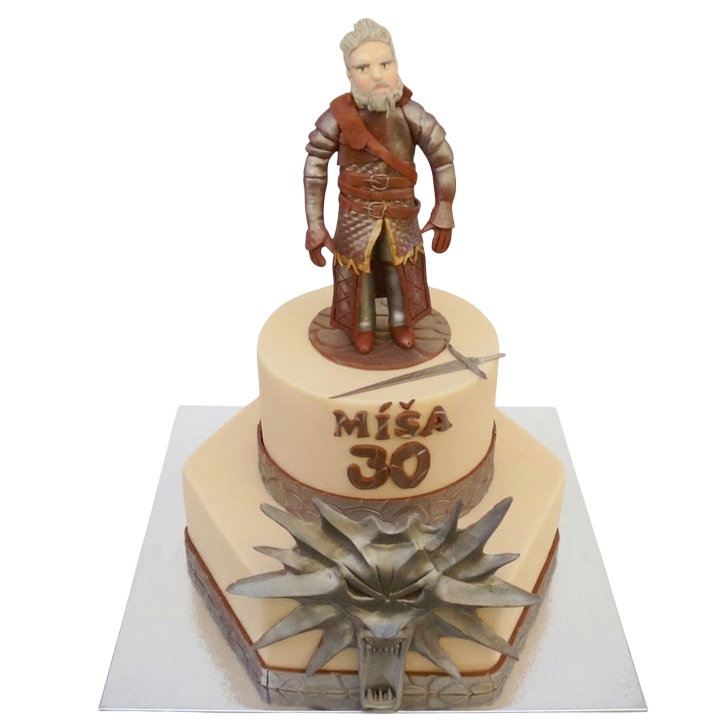 Tématický dort Zaklínač