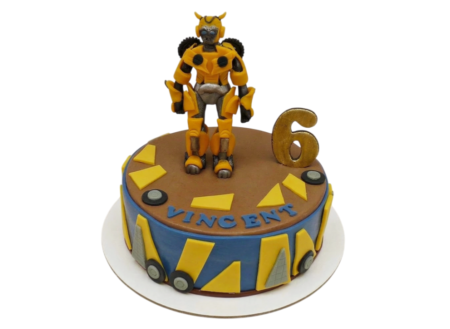 Dětský dort Transformers - Bumblebee