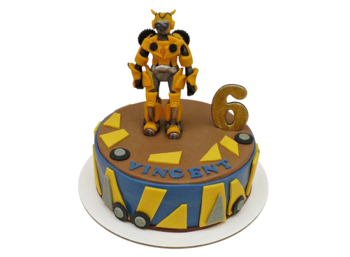 Dětský dort Transformers - Bumblebee