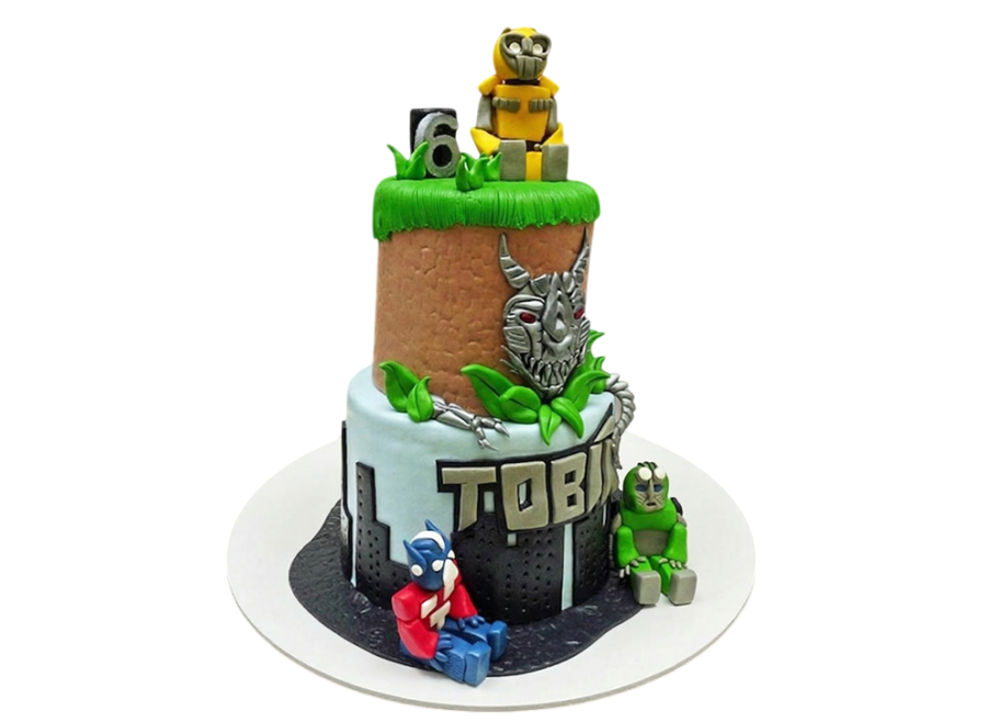 Dětský dort Transformers