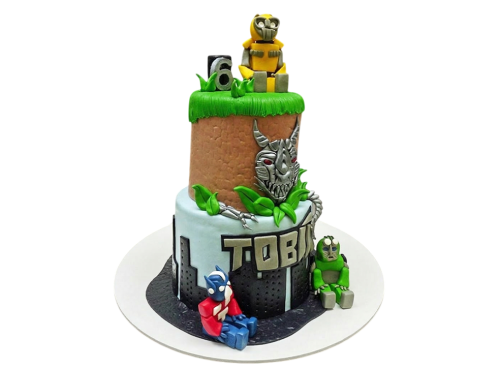 Dětský dort Transformers