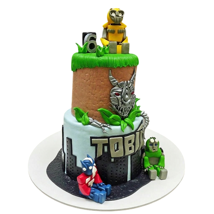 Dětský dort Transformers