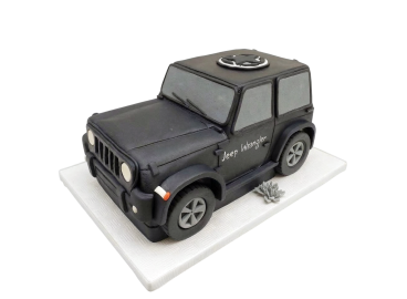 Modelovaný dort auto Jeep