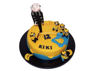 Dětský dort Já, padouch s mimoni