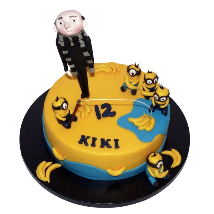 Dětský dort Já, padouch s mimoni