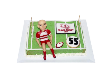 Tématický dort Rugby Club Slavia Praha