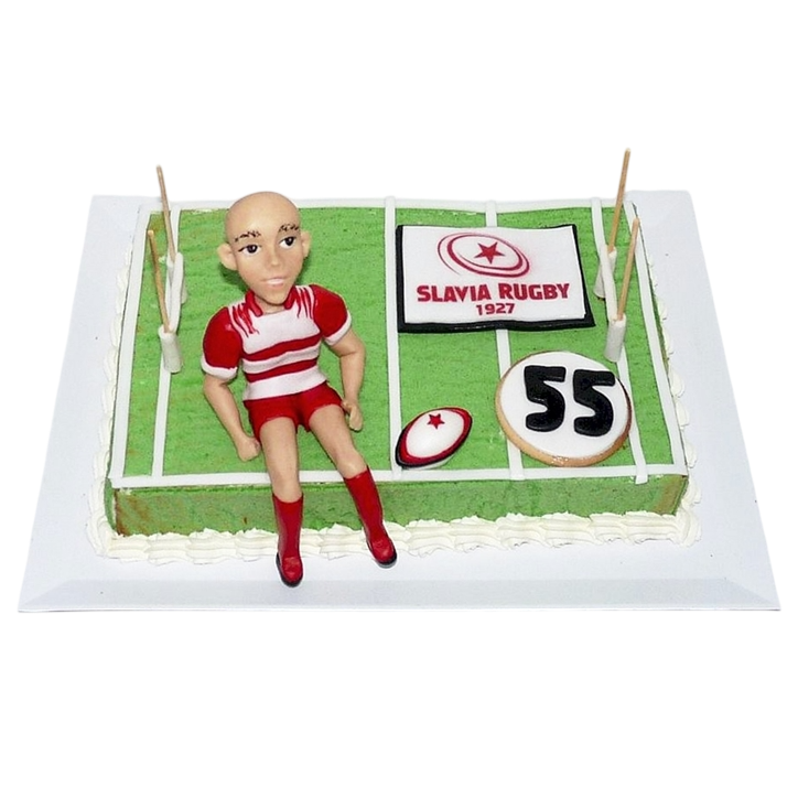 Tématický dort Rugby Club Slavia Praha
