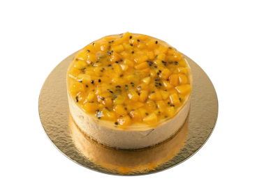 Marakujovo-mangový dort