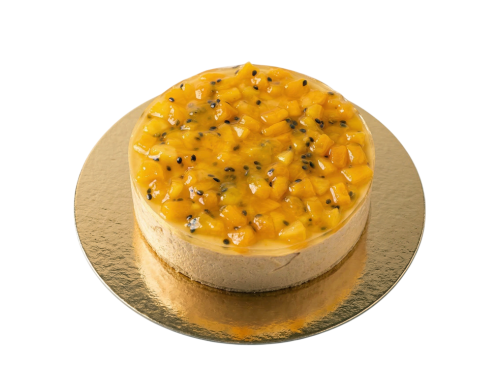 Marakujovo-mangový dort