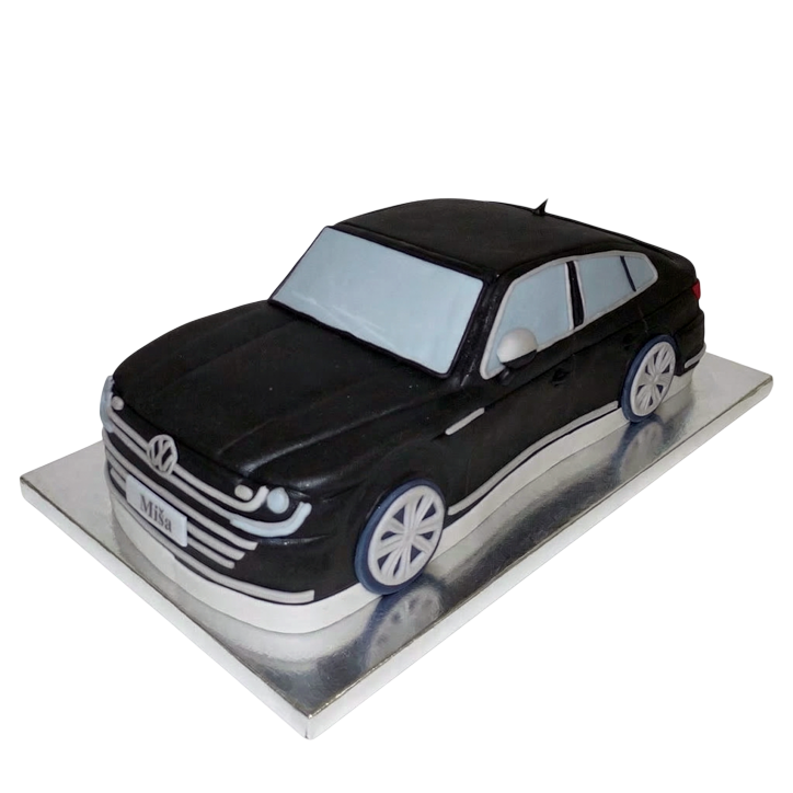 Modelovaný dort auto Volkswagen Arteon