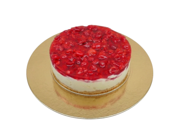 Cheesecake dort s malinami - menší