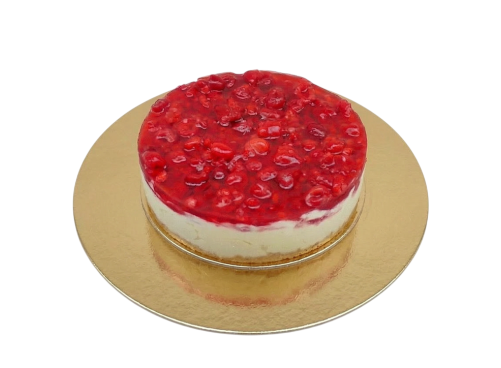 Cheesecake dort s malinami - menší