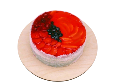 Bezlaktózový dort s ovocem