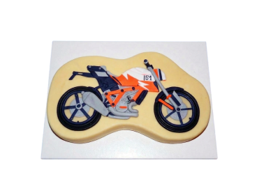 Tématický dort motorka KTM