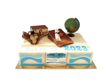 Firemní dort škola Riverside School Prague