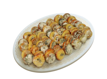 Svatební dort koláčky máčené v rumu 50 ks