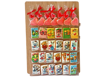 Valentýnské perníčky 10 ks