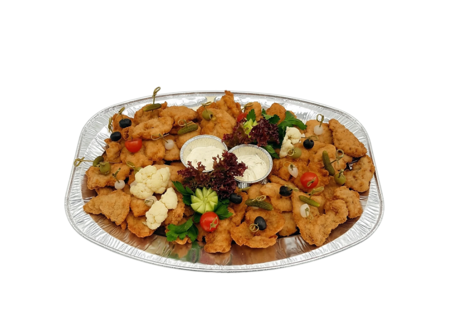 Smažené kuřecí stehenní mini řízečky 1,5 kg