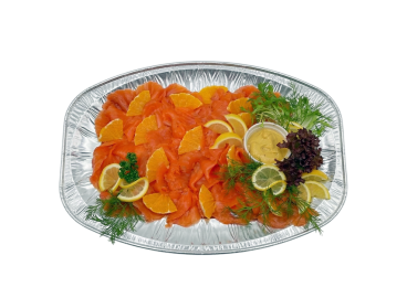 Uzený losos s medovou hořčicí 0,5 kg